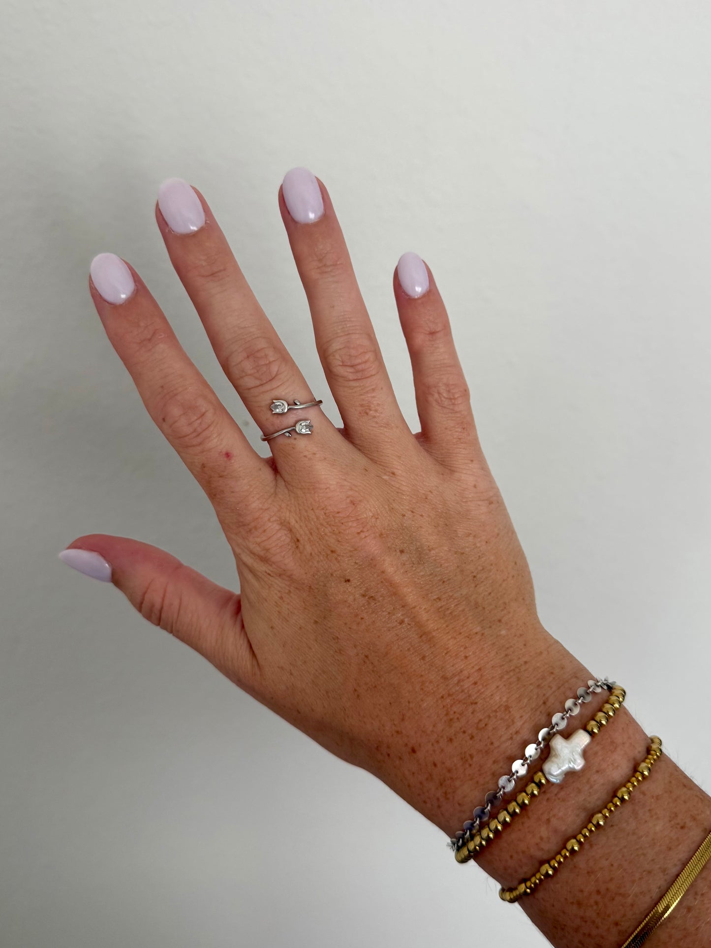 Silver Tulip Ring