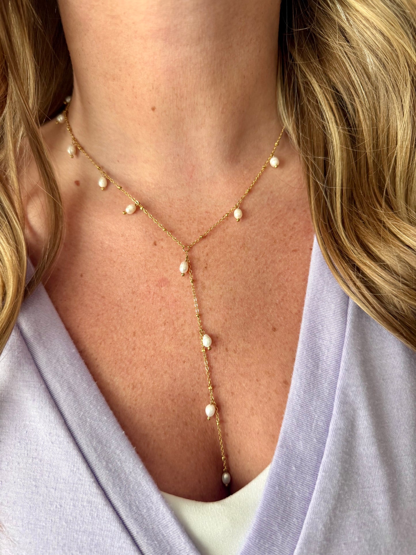 Pearl Drop Necklace