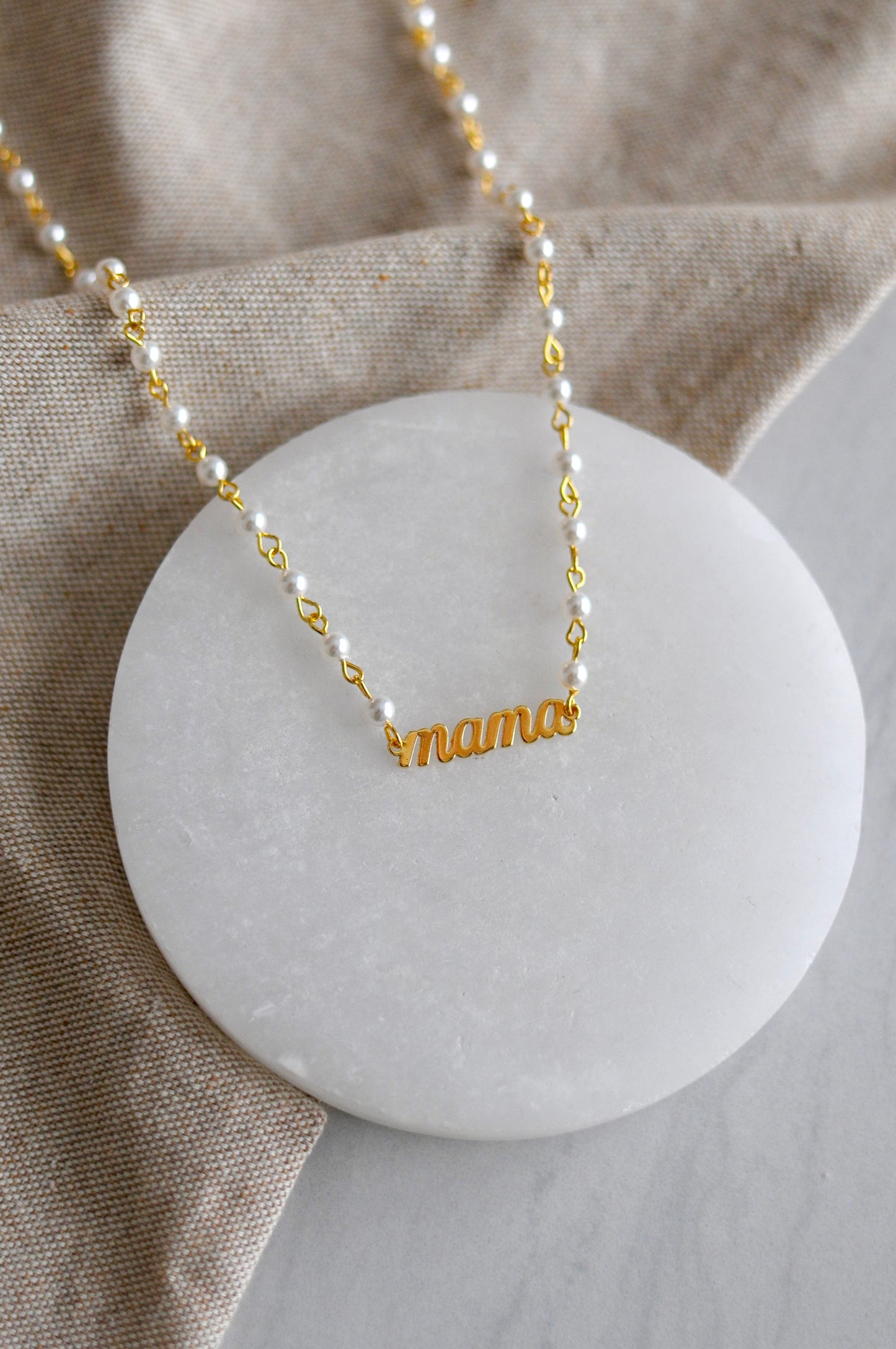 Mama Pearl Necklace