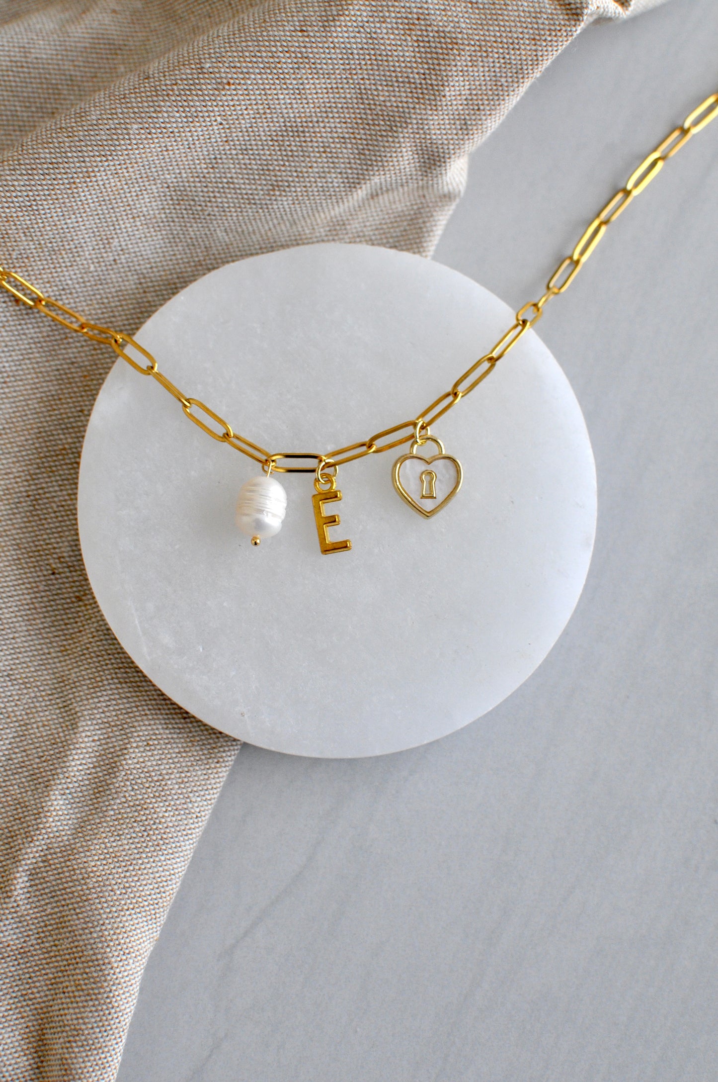 Simple Letter Charms