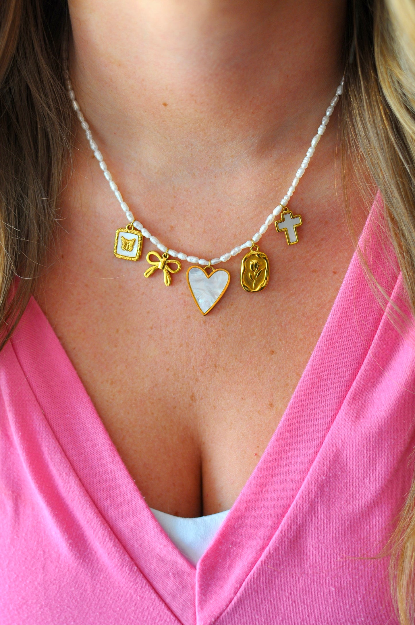 The Alexis Charm Necklace