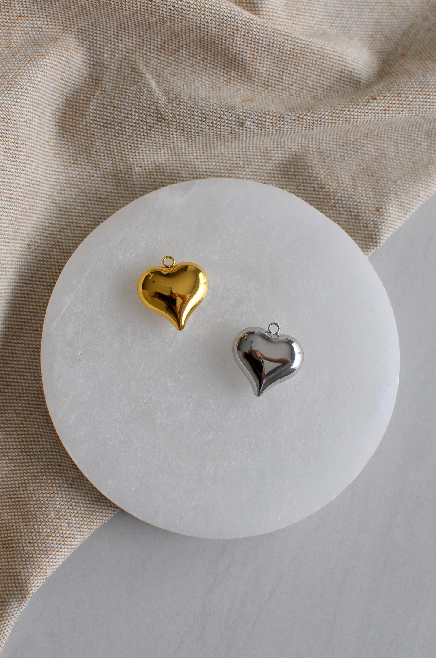 Bubble Heart Charm