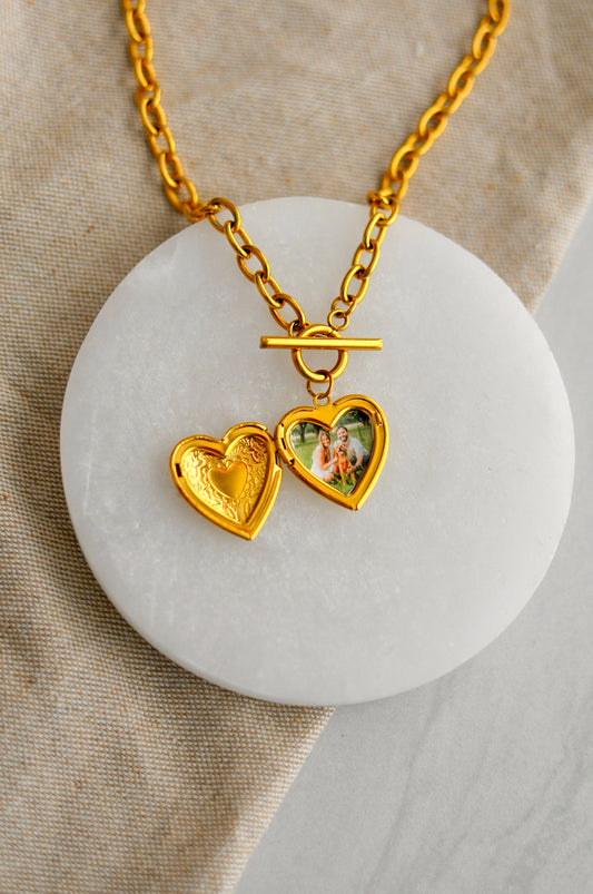 Heart Locket Necklace