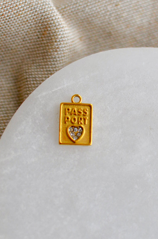Passport Charm