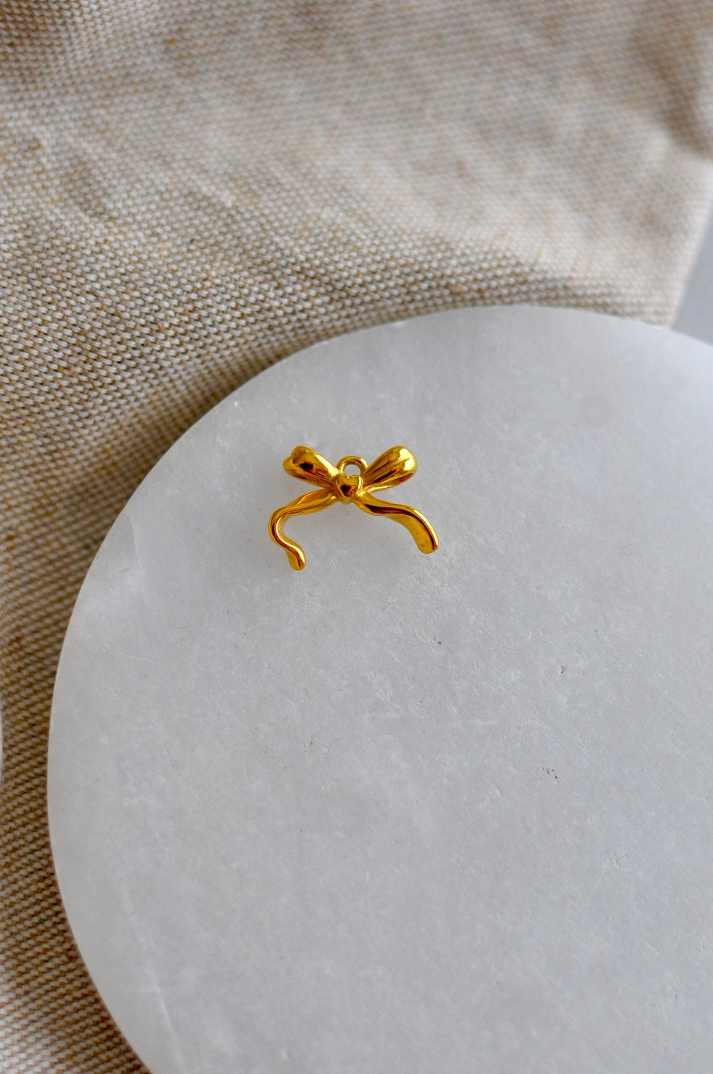 Heart Bow Charm