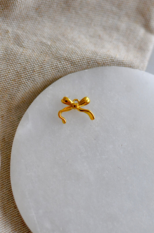 Heart Bow Charm