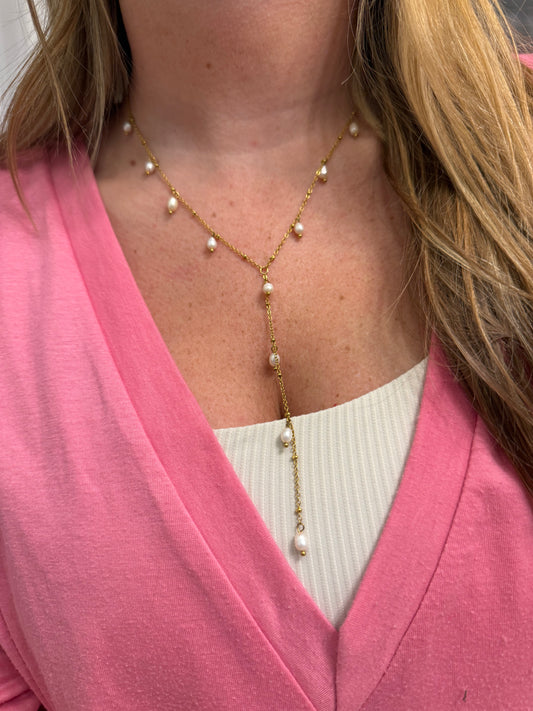 Pearl Drop Necklace