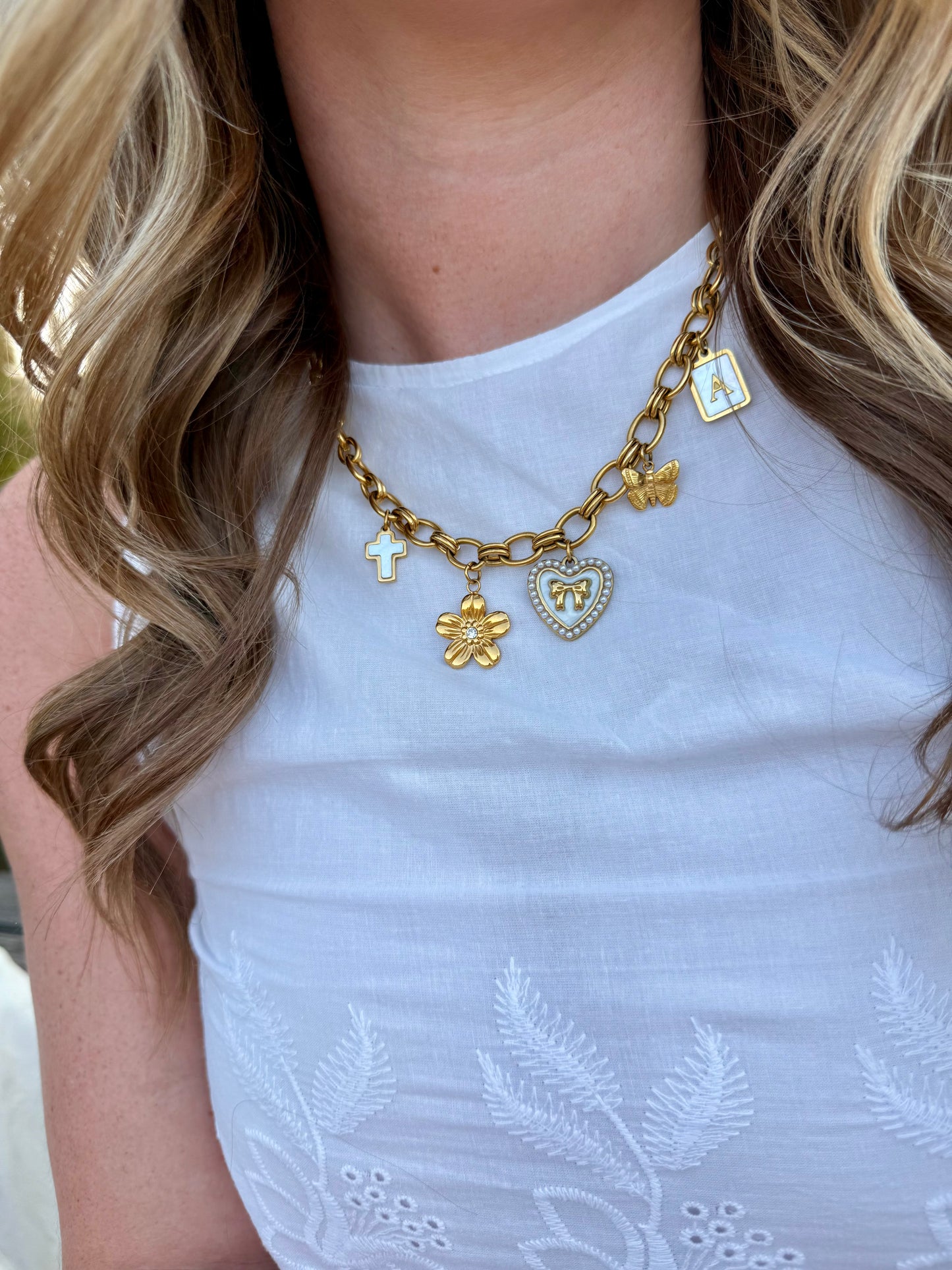 Statement Flower Charm