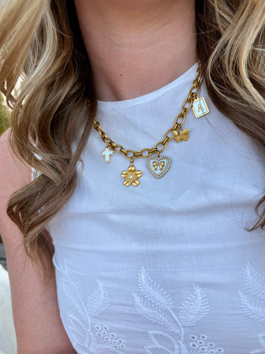 Statement Flower Charm